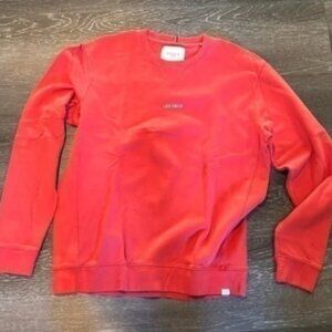 LES DEUX LES DEUX COTTON CREW NECK SWEATSHIRT